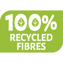 100 Percent Recycled Fibres