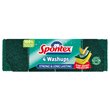 Washups Sponge Scourers 4 Pack - Spontex