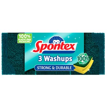 Washups Sponge Scourers 3 Pack